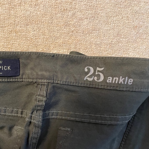 JCrew Toothpick Jeans w/TuexedoStripe - Picture 4 of 4